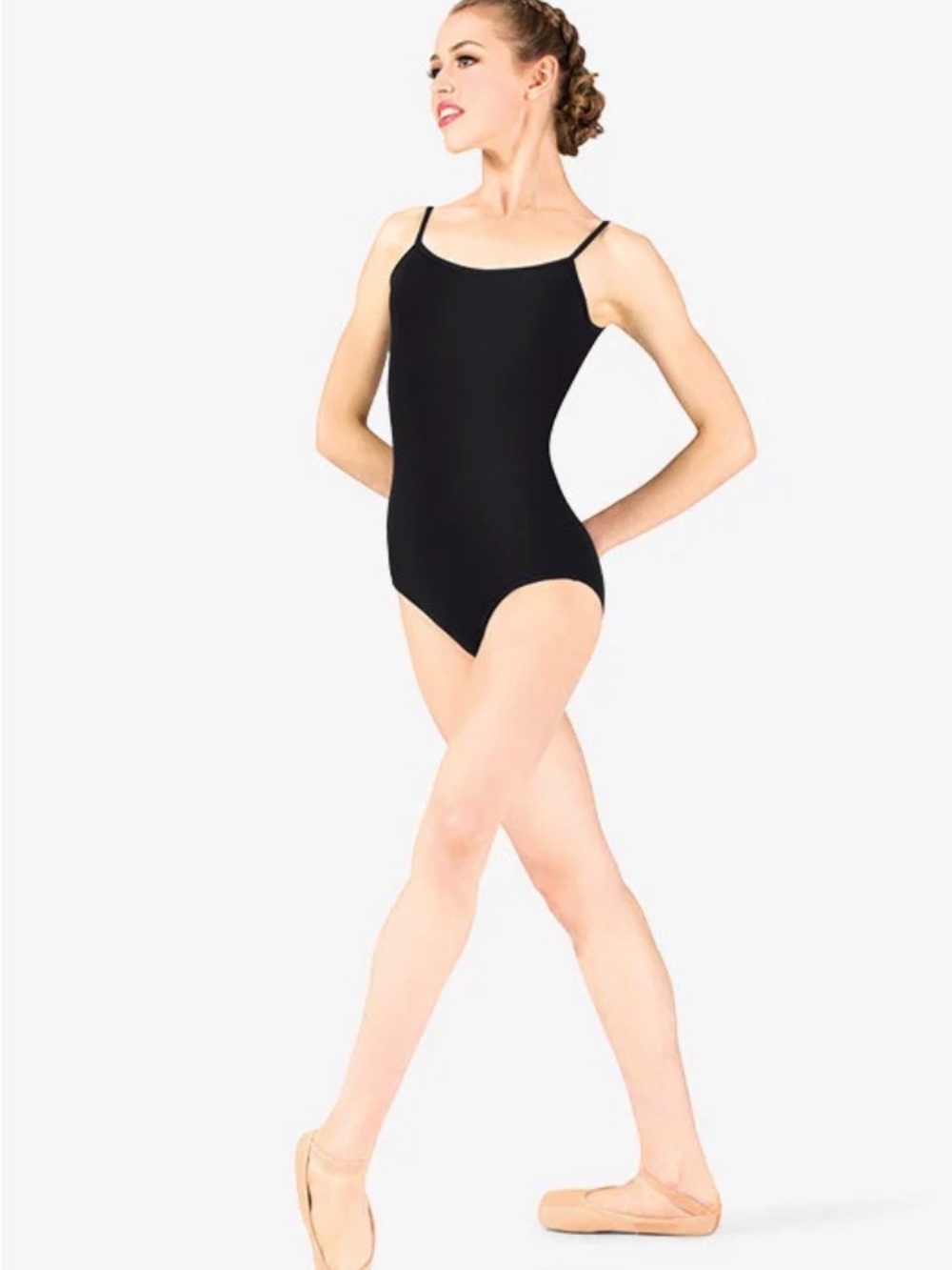 Two Women's Cotton Camisole Leotards